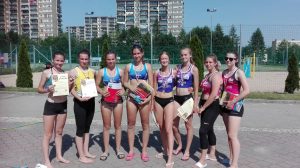 Siatkówka plażowa FINAŁ KADETEK 10.06.2018 Wyniki