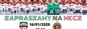 I Liga Mężczyzn 16.01.2020 g. 17.30 AZS AGH Kraków – SPS Chrobry Głogów