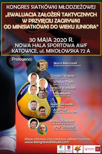 Kongres Siatkówki Młodzieżowej Katowice 30.05.2020r