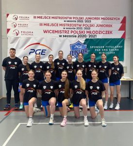 PGE SMS SOLNA WIELICZKA 7 DRUŻYNA W POLSCE W KATEGORII JUNIOREK MŁODSZYCH