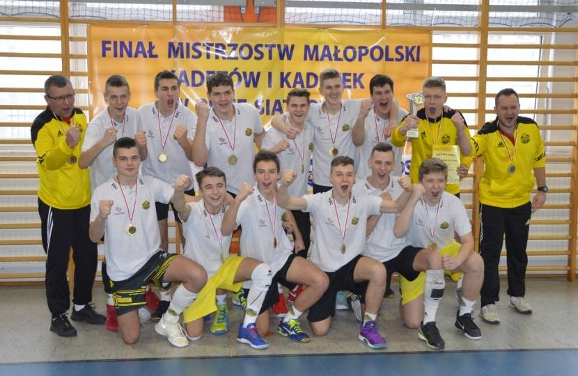Mistrz Malopolski Kadetow w sezonie 2017 2018 SKPS DUNAJEC Nowy Sacz